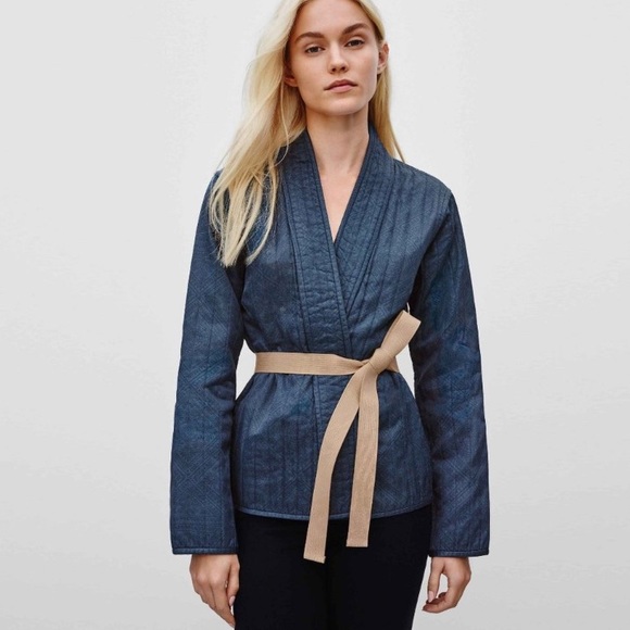 Aritzia Jackets & Blazers - Aritzia TNA Harmon Cotton Quilted Kimono Jacket
